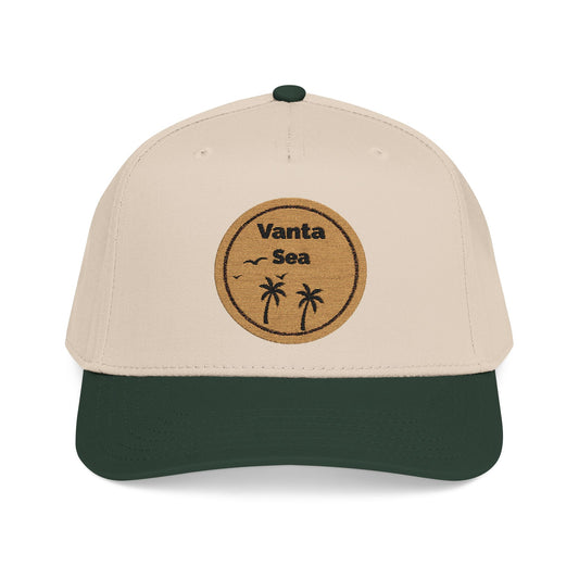 Vintage Embroidered Baseball Cap with Vanta Sea Custom Logo