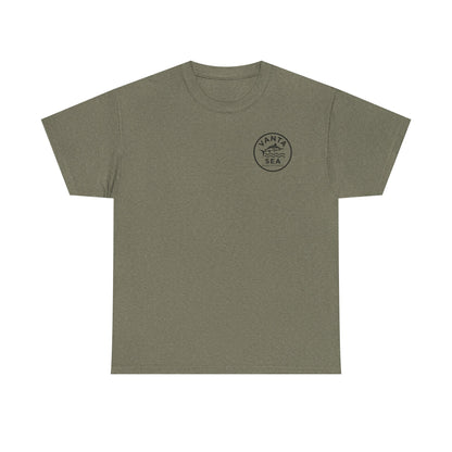 Vanta Sea Logo T-Shirt | Ocean Wave Badge Tee