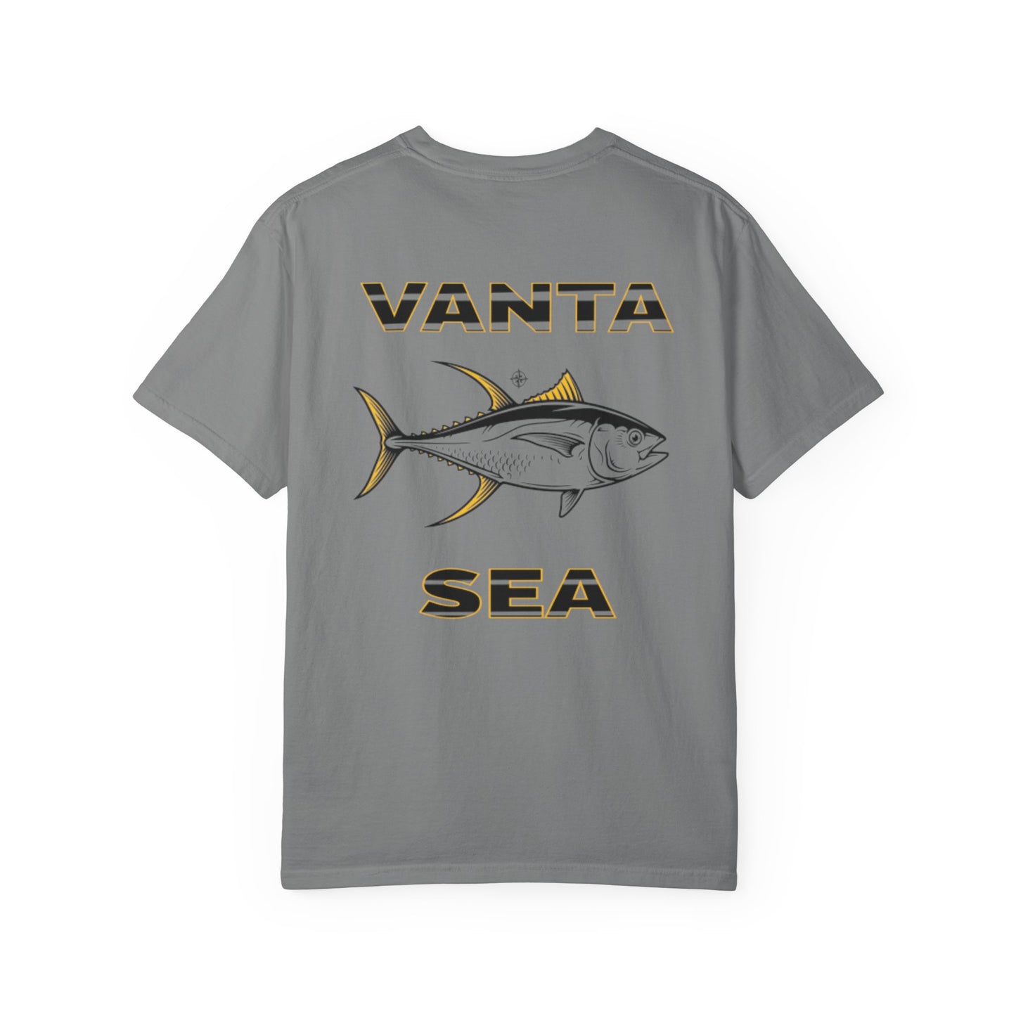 T-Shirt — Vanta Sea Tuna Graphic Tee (Front Pocket Logo)