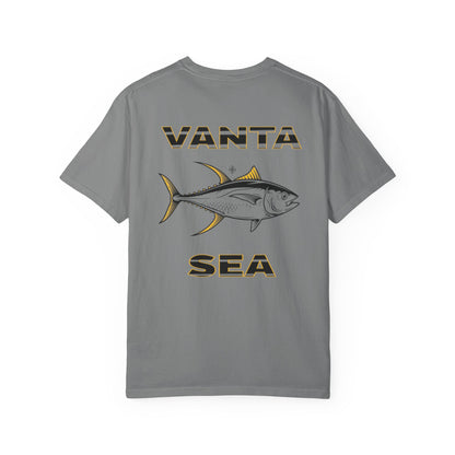 T-Shirt — Vanta Sea Tuna Graphic Tee (Front Pocket Logo)