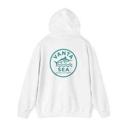 Vanta Sea Logo Hoodie — Coastal Surf Graphic Pullover