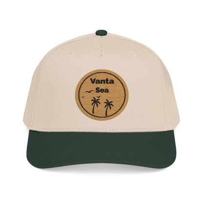 Vintage Embroidered Baseball Cap with Vanta Sea Custom Logo