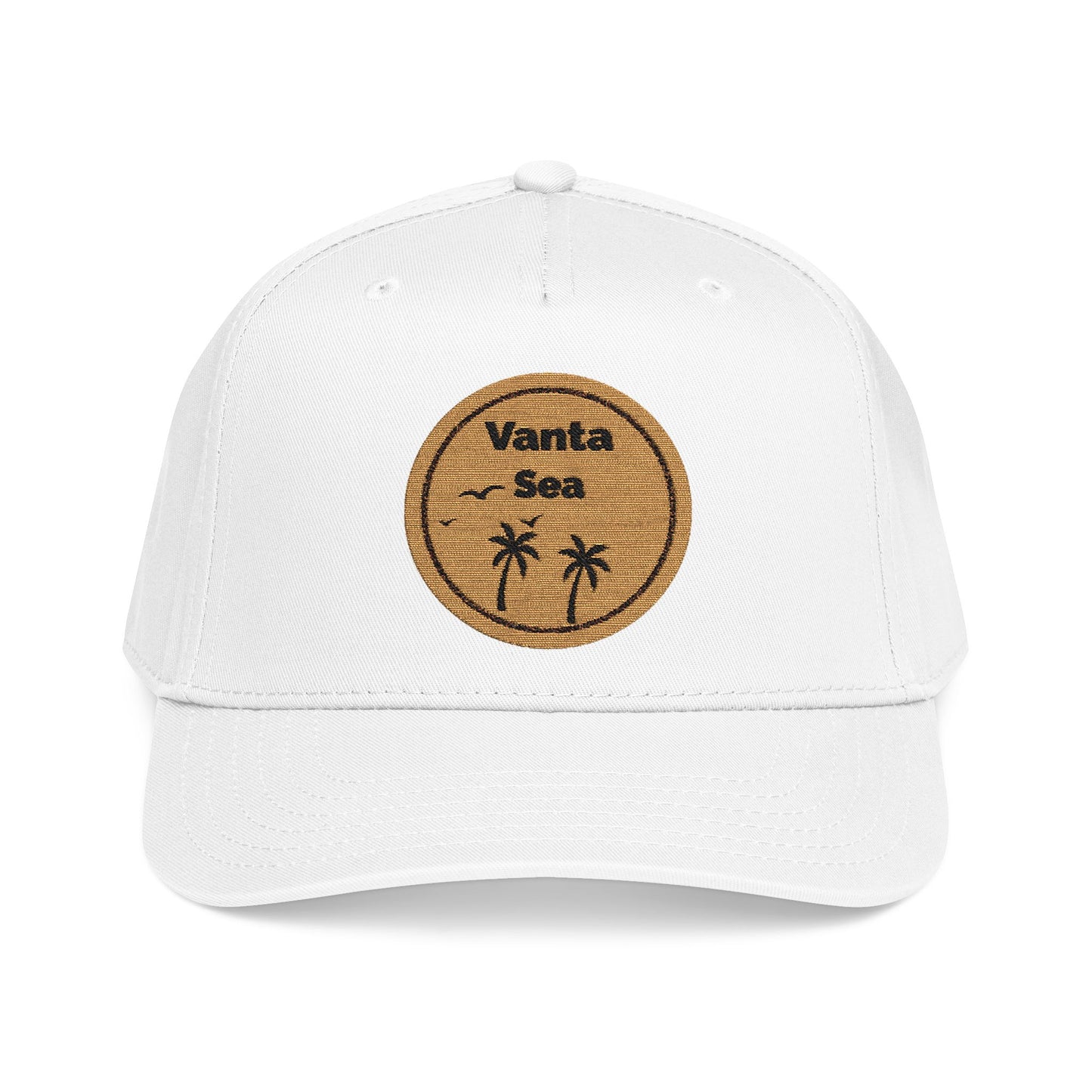 Vintage Embroidered Baseball Cap with Vanta Sea Custom Logo