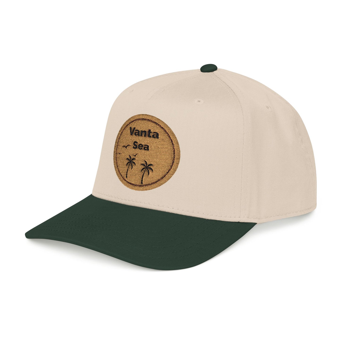 Vintage Embroidered Baseball Cap with Vanta Sea Custom Logo