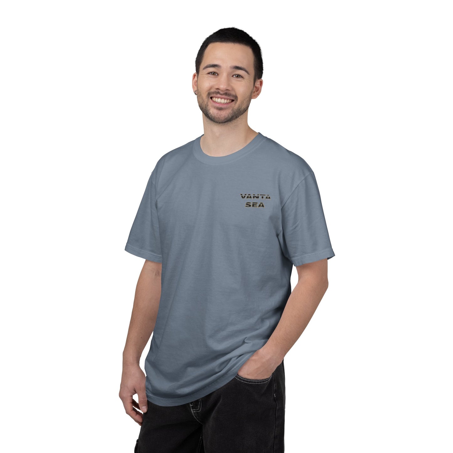 T-Shirt — Vanta Sea Tuna Graphic Tee (Front Pocket Logo)