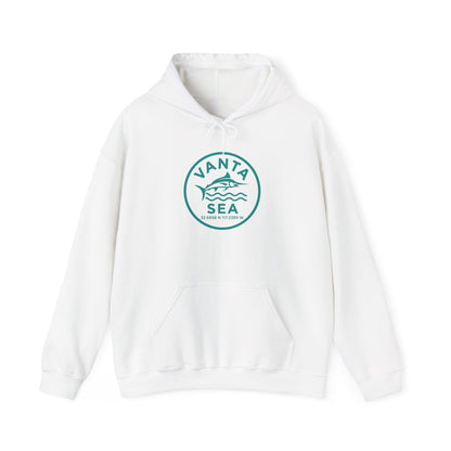 Vanta Sea Logo Hoodie — Coastal Surf Graphic Pullover