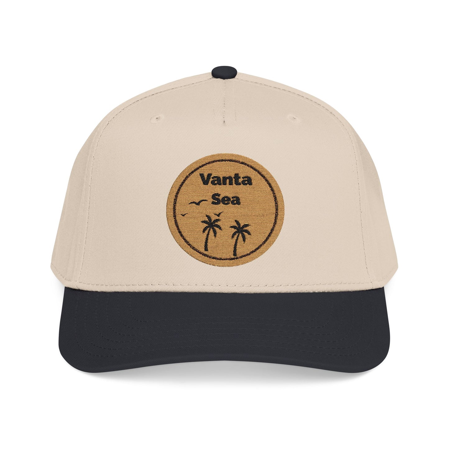 Vintage Embroidered Baseball Cap with Vanta Sea Custom Logo