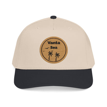 Vintage Embroidered Baseball Cap with Vanta Sea Custom Logo