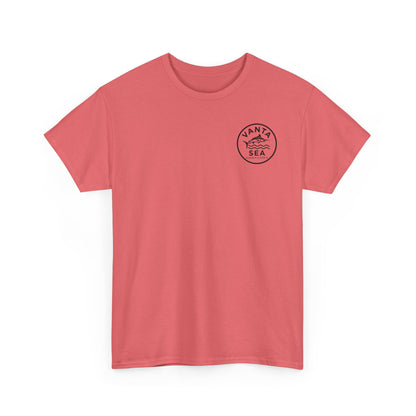 Vanta Sea Logo T-Shirt | Ocean Wave Badge Tee