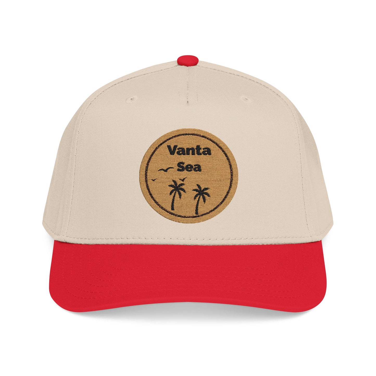 Vintage Embroidered Baseball Cap with Vanta Sea Custom Logo