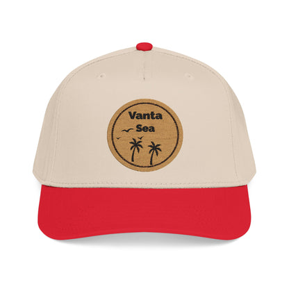 Vintage Embroidered Baseball Cap with Vanta Sea Custom Logo