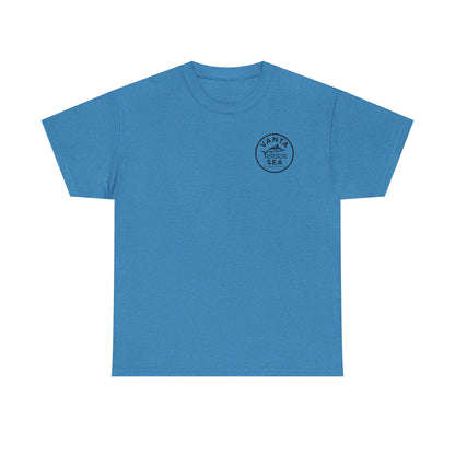 Vanta Sea Logo T-Shirt | Ocean Wave Badge Tee