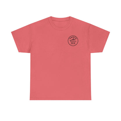 Vanta Sea Logo T-Shirt | Ocean Wave Badge Tee