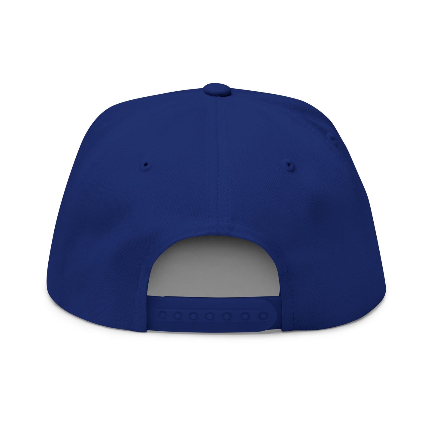 Vanta Sea Embroidered Flat Bill Cap — Palm Tree Cork Patch Snapback Hat