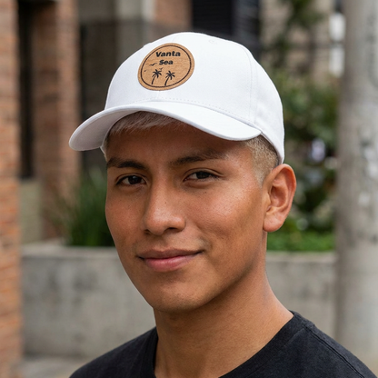 Vintage Embroidered Baseball Cap with Vanta Sea Custom Logo