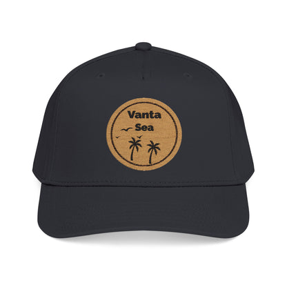 Vintage Embroidered Baseball Cap with Vanta Sea Custom Logo