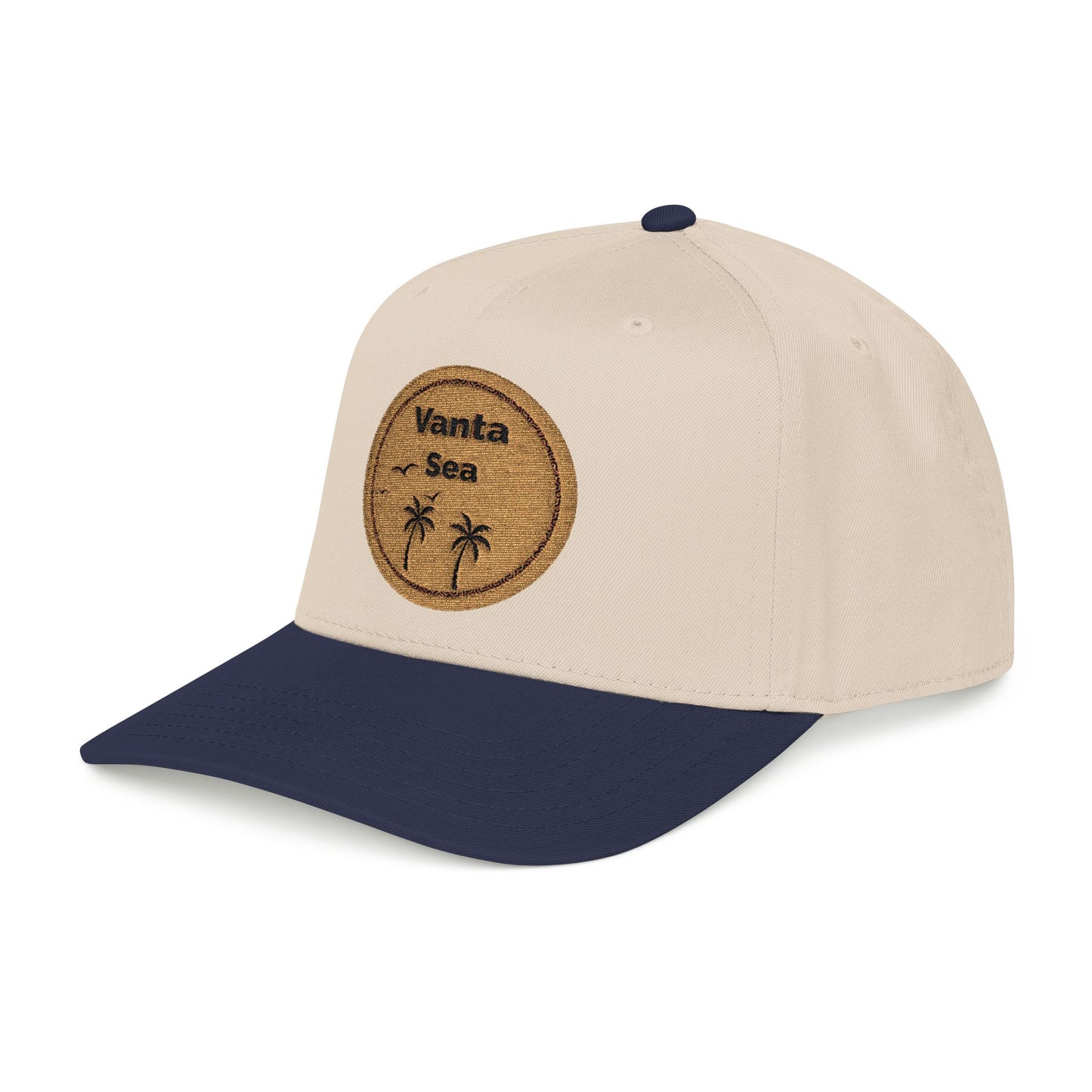 Vintage Embroidered Baseball Cap with Vanta Sea Custom Logo