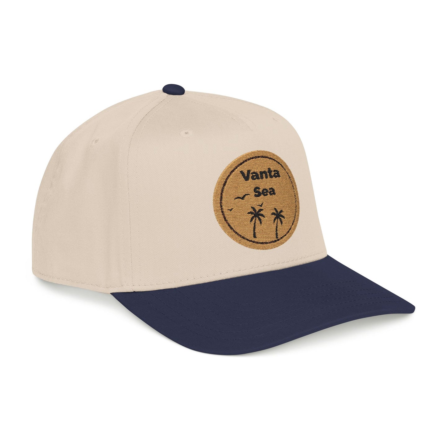 Vintage Embroidered Baseball Cap with Vanta Sea Custom Logo