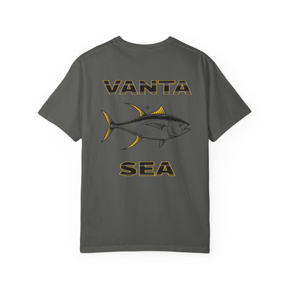 T-Shirt — Vanta Sea Tuna Graphic Tee (Front Pocket Logo)