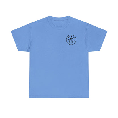 Vanta Sea Logo T-Shirt | Ocean Wave Badge Tee