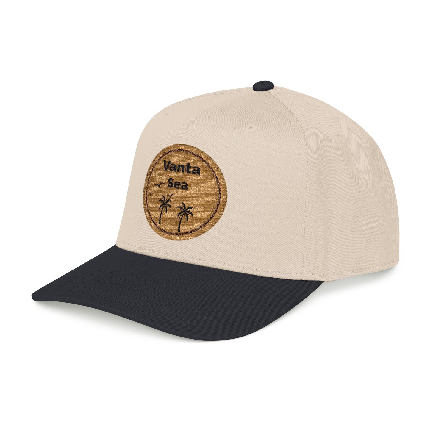 Vintage Embroidered Baseball Cap with Vanta Sea Custom Logo