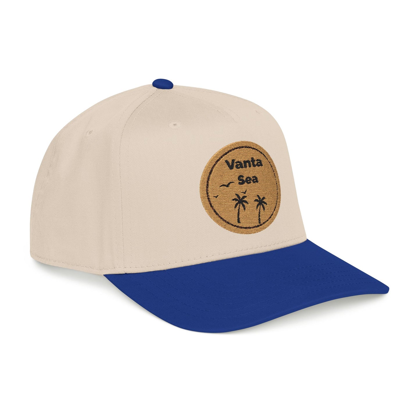 Vintage Embroidered Baseball Cap with Vanta Sea Custom Logo